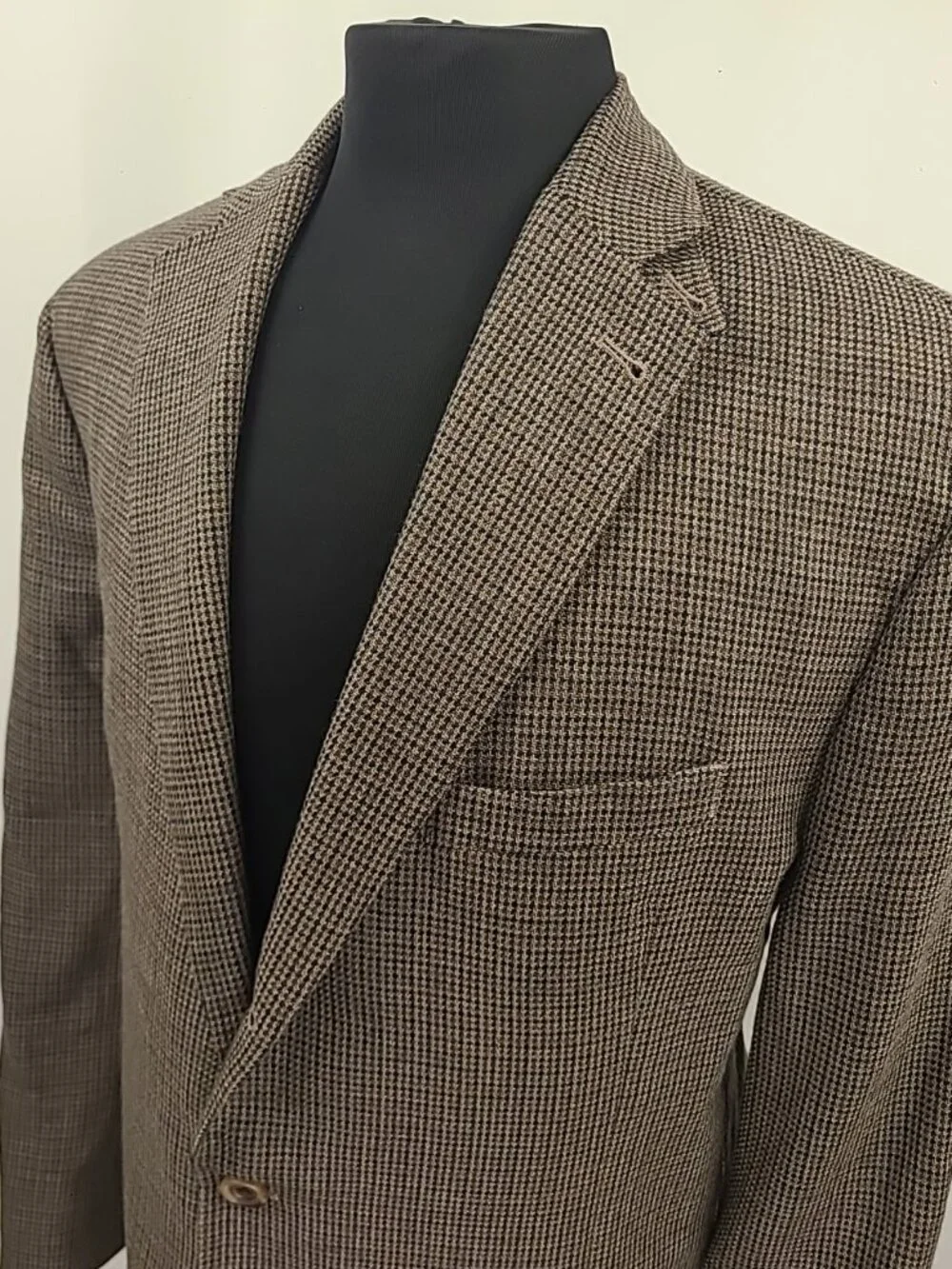 Cremieux Wool Blend 3 Button Sports Coat Blazer 44R